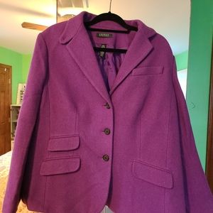 Ralph Lauren purple jacket